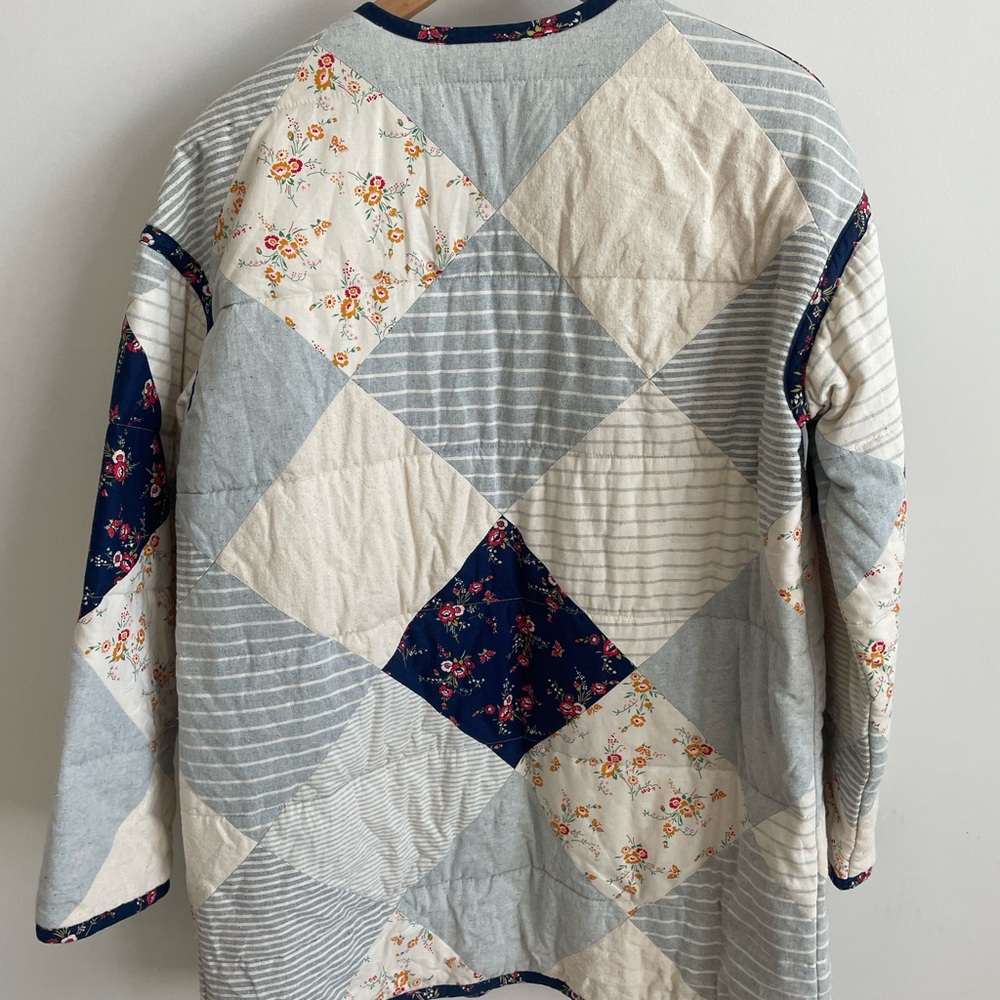 Madewell Multicolor Patchwork Jean Jacket - image 4